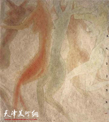 “境心当代—海派水墨代表性艺术家新作展”参展作品:卢甫圣《飞虹》