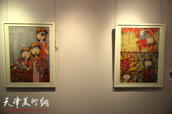 《网·复》天津美院版画系作品在天美时代展出