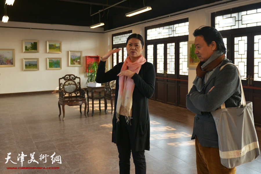 “刘悦油画写生作品展”10月18日在北塘古镇儒雅会馆举行