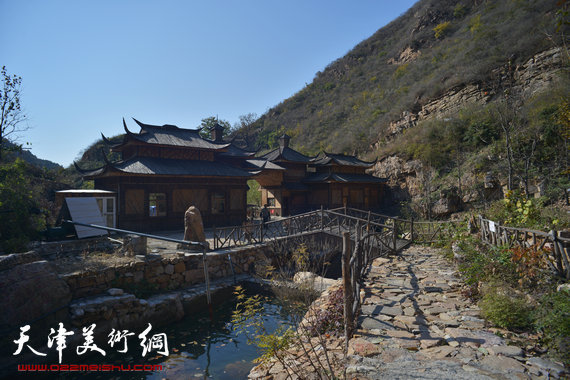 天津市蓟县石龙峡风景名胜区正门