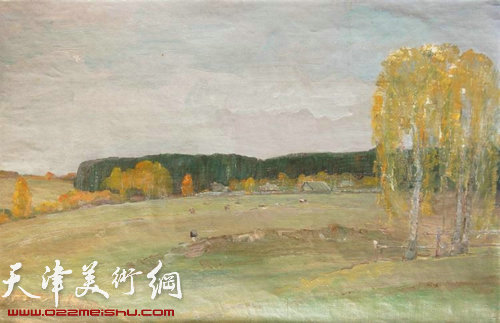 德米特里 《秋》 2010  布面油画