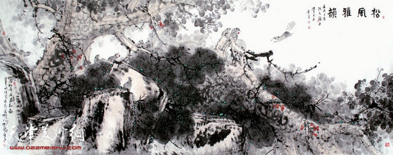 陈元龙作品:松风雅韵