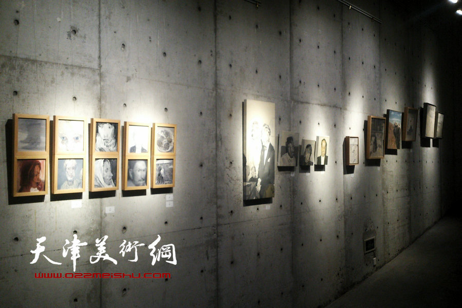 “从未发生？——信王军、石磊双个展”现场。