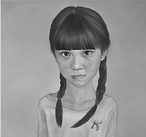 获得2013年上海青年美术大展的油画作品《坏小孩》