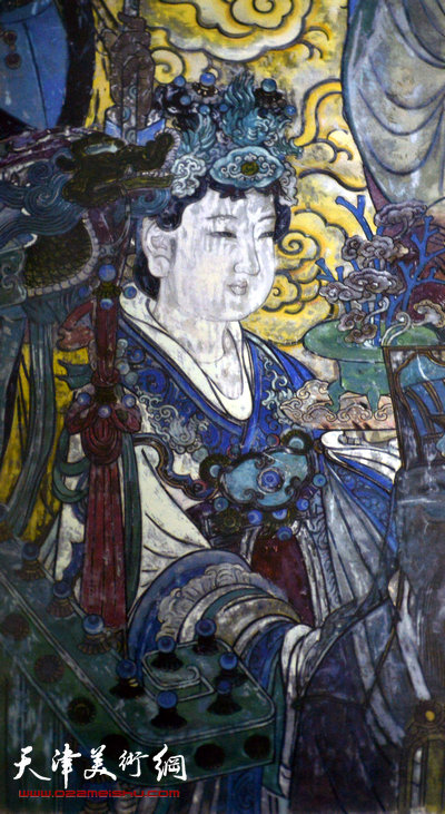 卢德辉作品:《玉女像之一》
