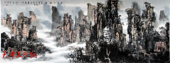 孟宪奎新作:《天子山胜景》(系列)