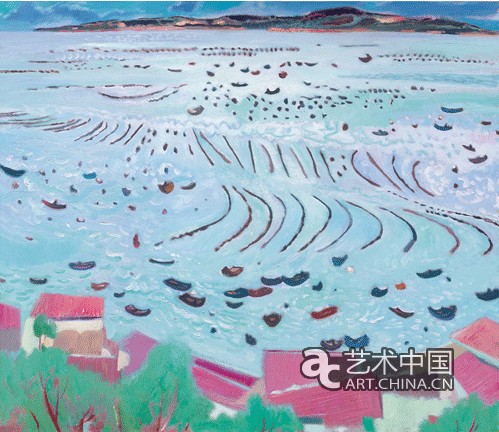 门前是港湾 120x140cm 2013