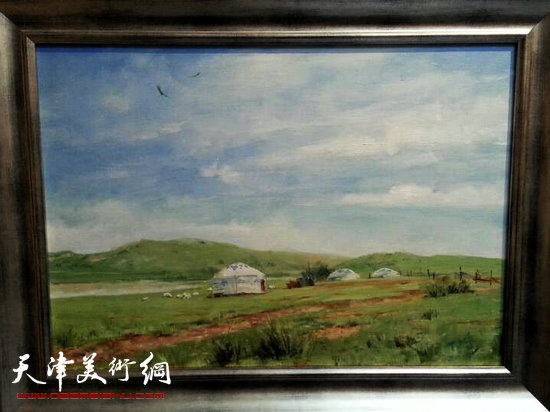 “与自然对话”刘乃鹏油画作品贺岁巡展展出作品
