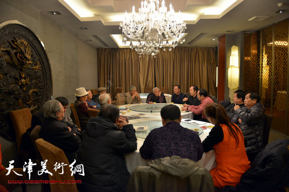“天津美术家协会山水画研究会”筹备会1月10日召开。