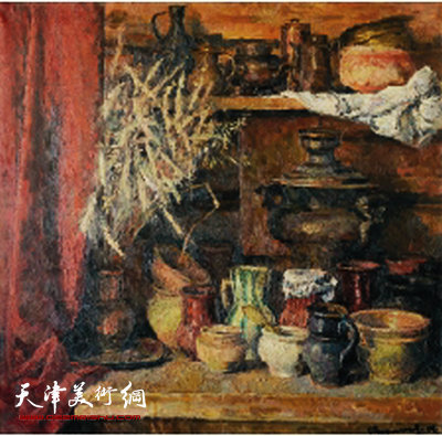 阿列克 家饰 100×100cm 2004年