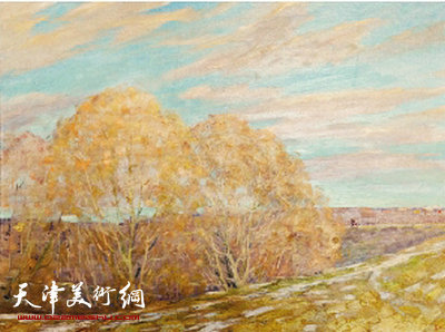 库兹密乔夫 秋 60×79.5cm 2006年