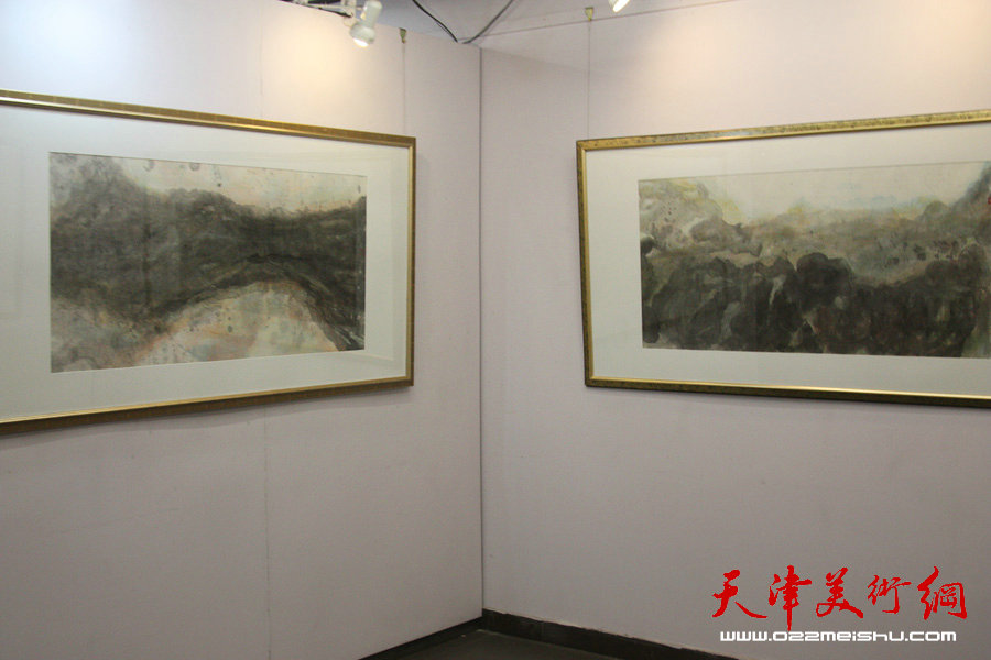 原·本无界—柏瑞当代水墨作品展在天美时代展出。