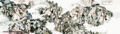 何延喆作品:孤旅寻云