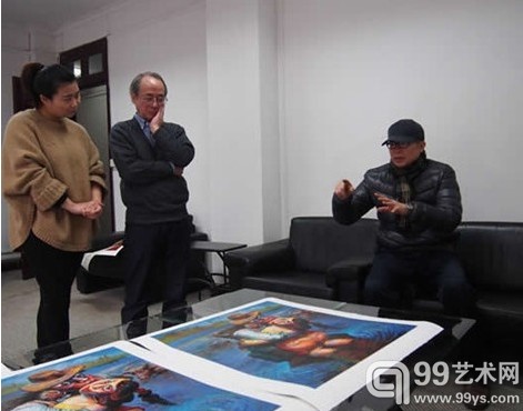 罗中立携手版画:驱动中国当代艺术创新