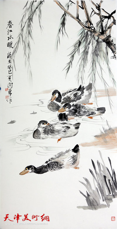 闫勇作品:春江水暖