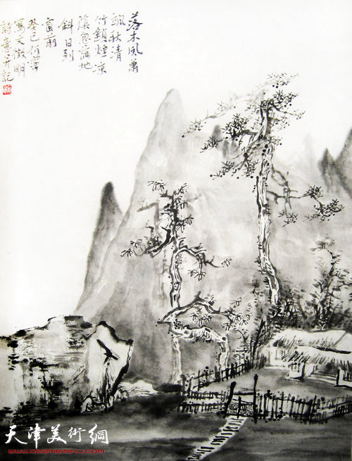 何宁作品：落木萧瑟
