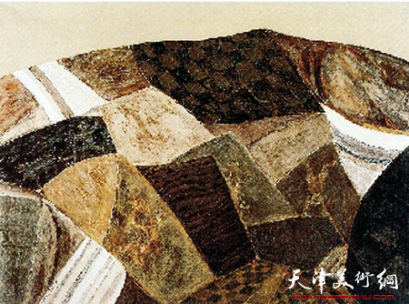 尚扬作品：大风景 1990年 油画