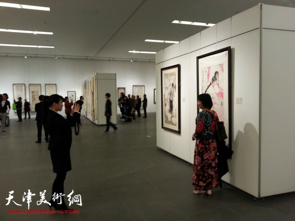 “融古开今—京津画派对话展”4月19日在天津美术馆开展。