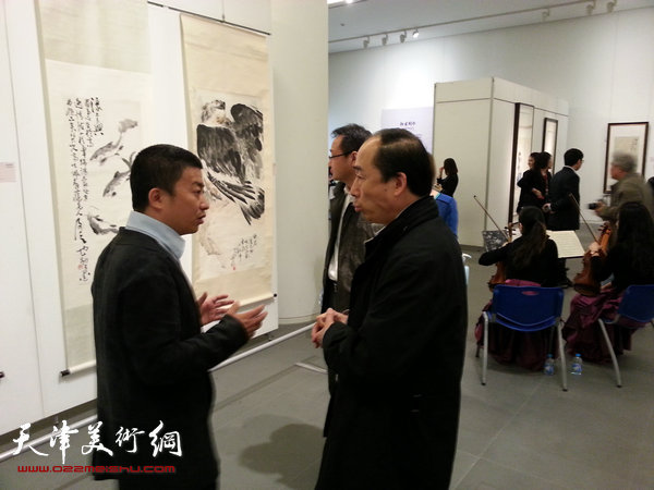 “融古开今—京津画派对话展”4月19日在天津美术馆开展。