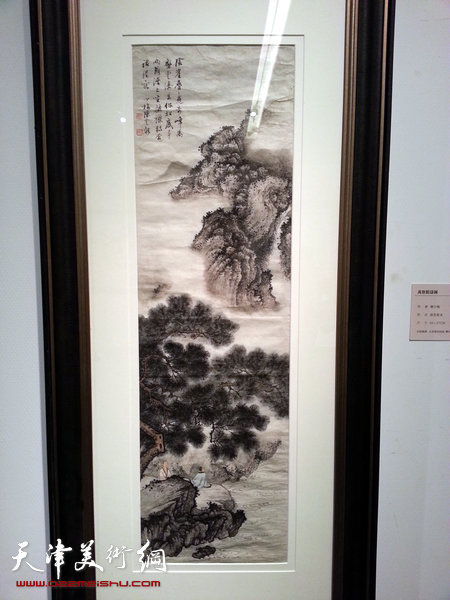 “融古开今—京津画派对话展”4月19日在天津美术馆开展。图为展品。