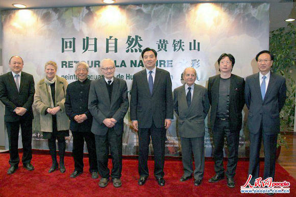中国驻法国大使翟隽等中法各界嘉宾出席了开幕式。人民网记者邢雪
