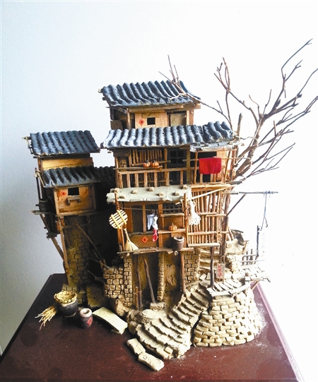 罗学东泥塑作品