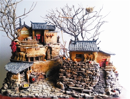 罗学东泥塑作品