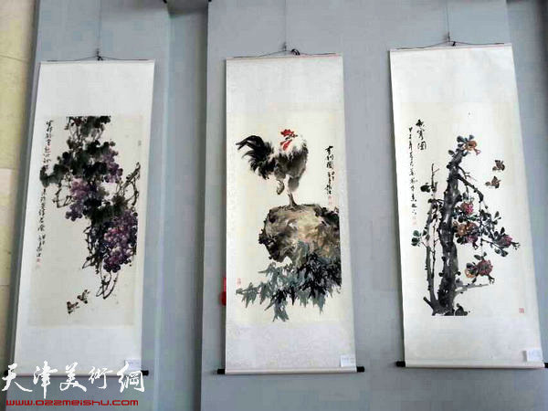 图为展出的作品。