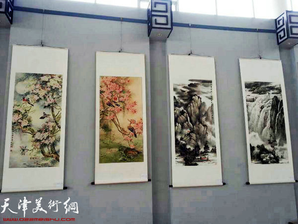 图为展出的作品。