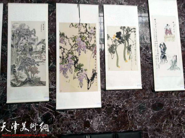 图为展出的作品。