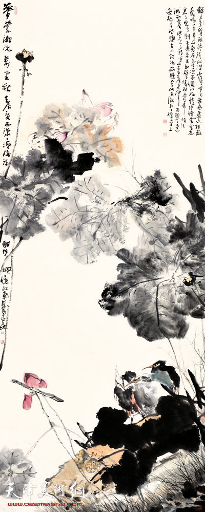 尹沧海作品:《梦萦湘沅万里秋》