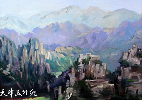 陈杰油画