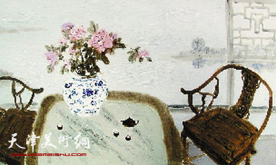 木西 茶韵之二 120×70cm