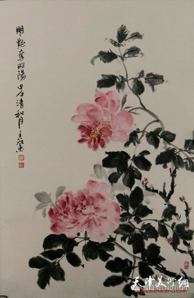 2014年京津画派沪上行 王冠惠绘画作品展亮相上海
