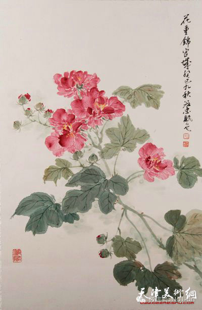 2014年京津画派沪上行 王冠惠绘画作品展亮相上海