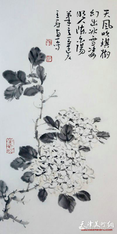 2014年京津画派沪上行 王冠惠绘画作品展亮相上海