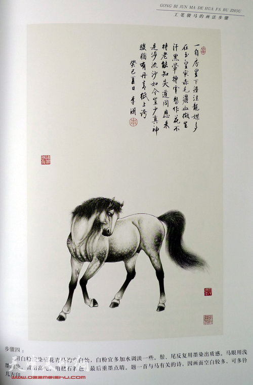 李澜《工笔骏马创作技法》内容预览。