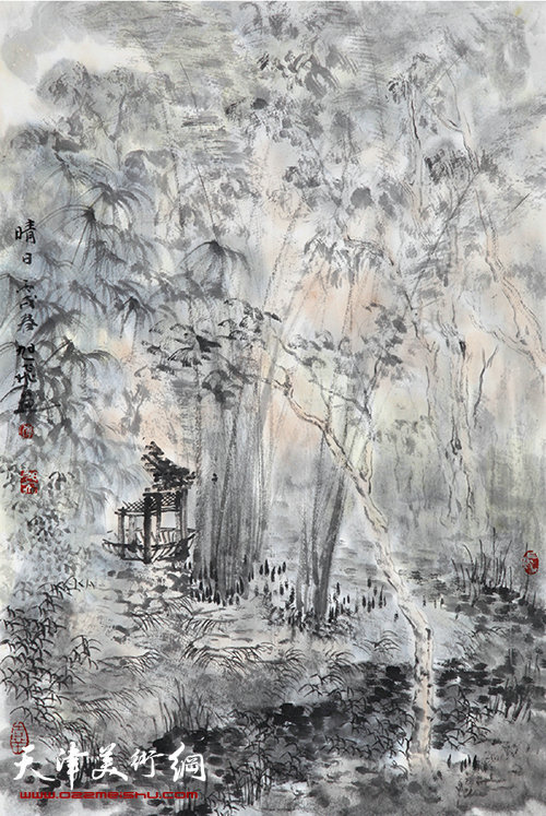 李旭飞山水画作品