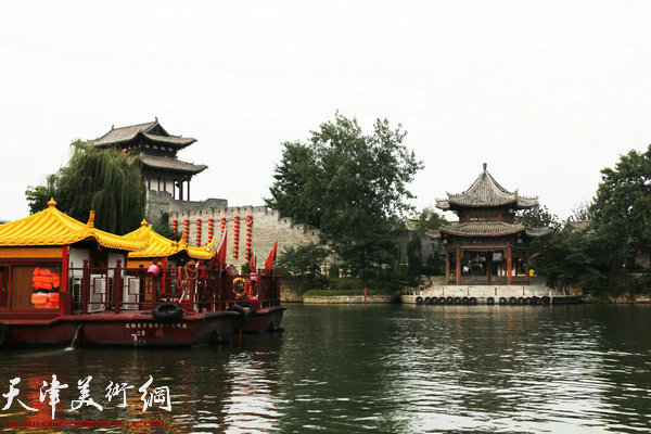 “江北水乡”台儿庄古城美景