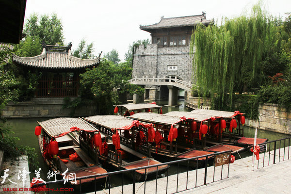 “江北水乡”台儿庄古城美景