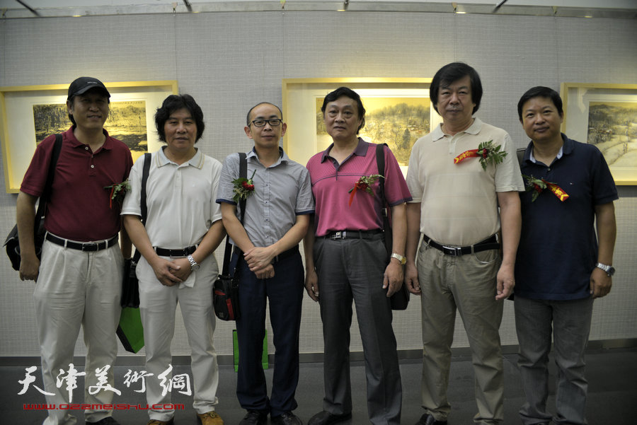 图为左起：王刚、高学年、阚传好、琚俊雄、史振岭、魏瑞江。