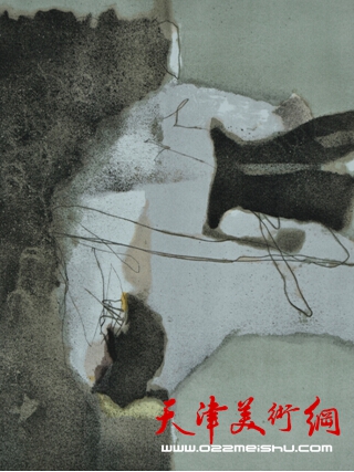 姚元鲁 《心相系列NO.1》 平版37cmx28cm 2012年