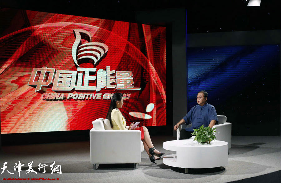 《中国正能量》录制现场（2014年8月）