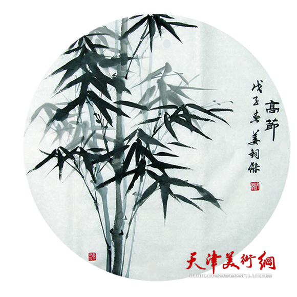 姜钧杰绘画作品《高节》