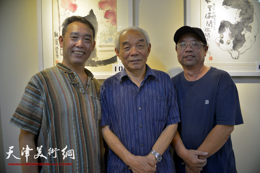 左起：温洪琪、纪振民、辛孝申。