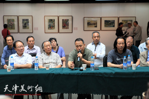 张蒲生执教54周年、从艺62周年美术作品展在天津美术学院美术展览馆盛大开幕