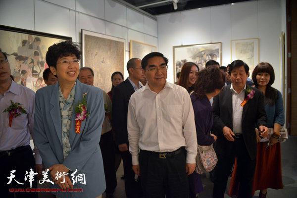 第十二届全国美展中国画展在天津美术馆隆重开幕