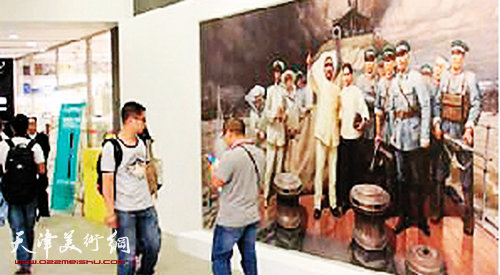 “第三届全国壁画大展”在中央美术学院美术馆开幕