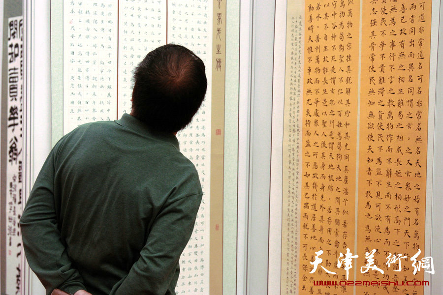 中国书法之乡—静海书法提名展在梅江会展中心举行
