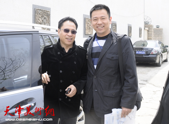 与北京画院副院长袁武先生在一起